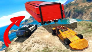 ГТА 5 ОНЛАЙН - Я ЗАПУСТИЛ ЕГО В ВОДУ ТРОЛЛИНГ! ПРАНК С МАШИНОЙ РАМПОЙ! (GTA 5 ONLINE)