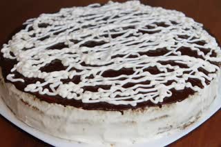 Банановый торт со сметанным кремом. (Banana cake)