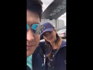 Азамат Мусагалиев on periscope 15.06.2016. Улетаем